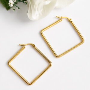 Pendientes Cuadrados Zana