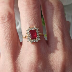 Anillo Lantea Rojo