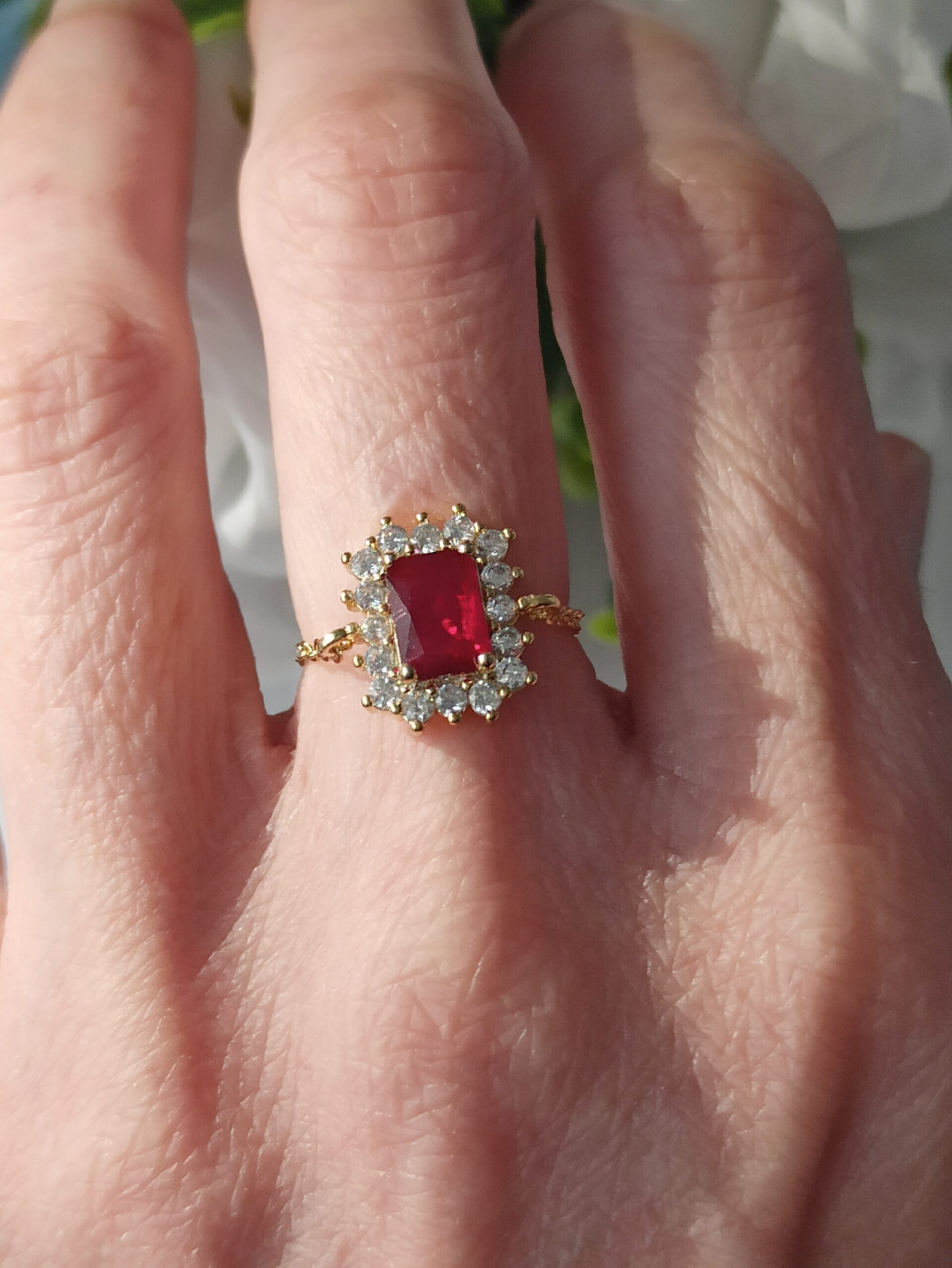 Anillo Lantea Rojo