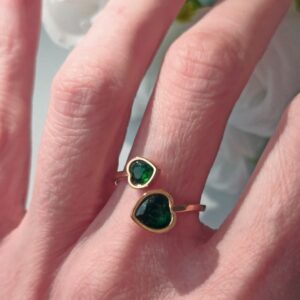 Anillo Custore en Verde