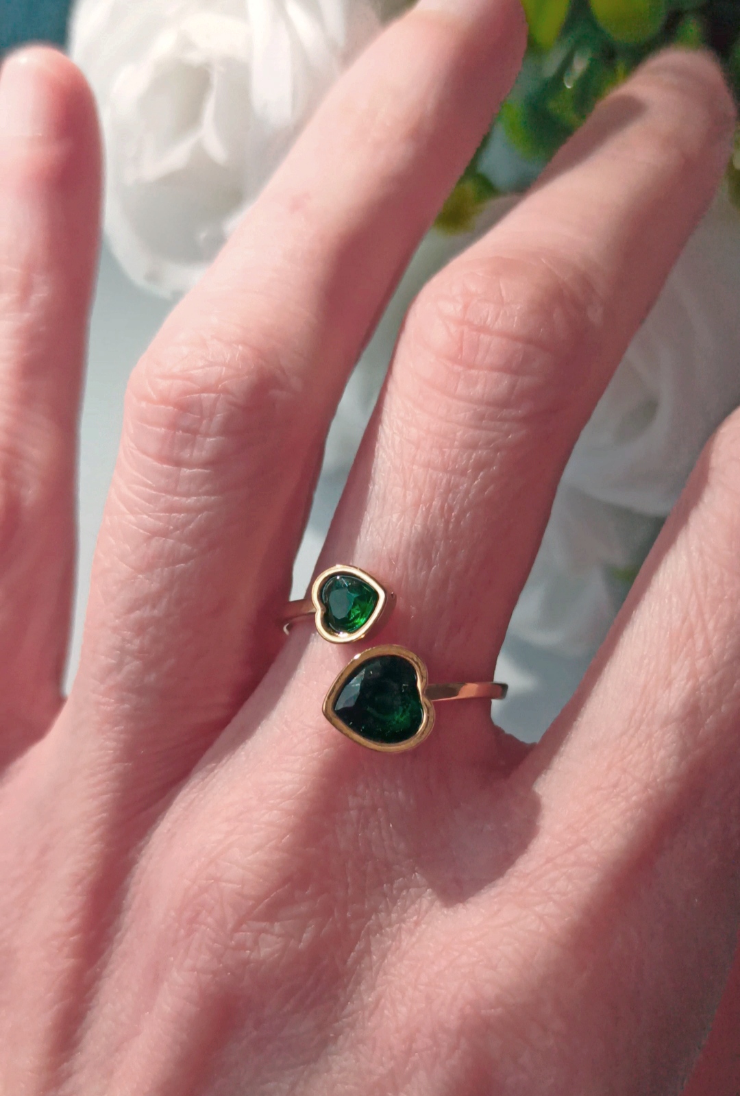 Anillo Custore en Verde