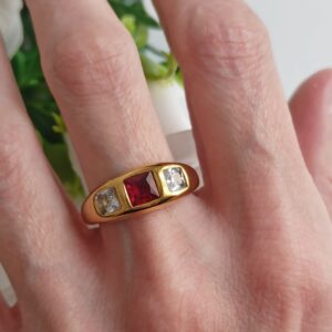 Anillo Verun Rojo
